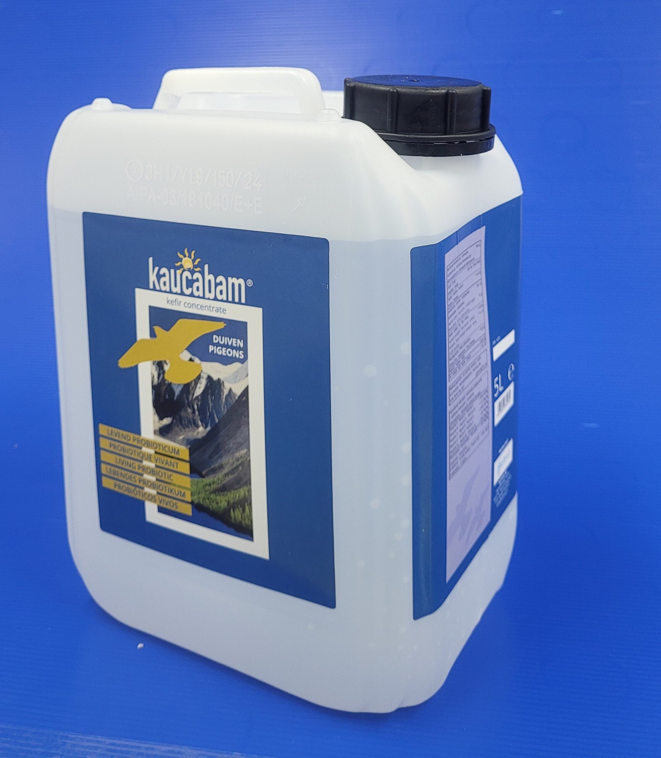Kaucabam 1 en 5 liter duif